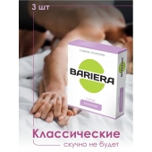 Классические презервативы Bariera Classic - 3 шт. - Bariera - купить с доставкой в Брянске