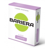 Классические презервативы Bariera Classic - 3 шт. - Bariera - купить с доставкой в Брянске