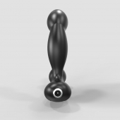 Черный вибромассажер простаты и промежности Prostate Pro с пультом ДУ - Bathmate - в Брянске купить с доставкой