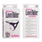 Трусы для страпона с универсальным креплением Universal Love Rider Luxe Harness - California Exotic Novelties - купить с доставкой в Брянске
