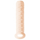 Телесный фаллоудлинитель Homme Long - 13,5 см. - Lola Games - в Брянске купить с доставкой