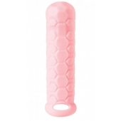 Розовый фаллоудлинитель Homme Long - 15,5 см. - Lola Games - в Брянске купить с доставкой