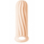 Телесный фаллоудлинитель Homme Wide - 13 см. - Lola Games - в Брянске купить с доставкой