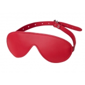 Красная маска Anonymo из искусственной кожи - ToyFa - купить с доставкой в Брянске