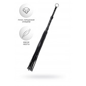 Черный флоггер Anonymo - 64 см. - ToyFa - купить с доставкой в Брянске