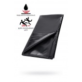 Черная простыня для секса из ПВХ - 220 х 200 см. - ToyFa - купить с доставкой в Брянске