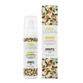 Разогревающее массажное масло с ароматом пина колада Gourmet Pina Colada - 50 мл. - Exsens - купить с доставкой в Брянске