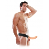 Полый страпон 8  Hollow Strap-On телесного цвета - 19 см. - Pipedream - купить с доставкой в Брянске