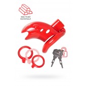 Красный мужской пояс верности из пластика - ToyFa - купить с доставкой в Брянске