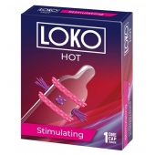Стимулирующая насадка на пенис LOKO HOT с возбуждающим эффектом - Sitabella - в Брянске купить с доставкой