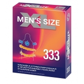 Стимулирующая насадка на пенис MEN SIZE 333 - Sitabella - в Брянске купить с доставкой