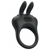 Черное эрекционное кольцо с вибрацией Davion - Baile - в Брянске купить с доставкой Черное эрекционное кольцо с вибрацией Davion - Baile - в Брянске купить с доставкой