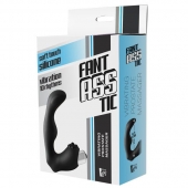 Черный вибромассажер простаты FantASStic Vibrating Prostate Massager - 11,3 см. - Dream Toys - в Брянске купить с доставкой