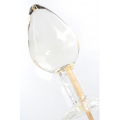 Прозрачный леденец в форме малой анальной пробки со вкусом пина колада - Sosuчki - купить с доставкой в Брянске