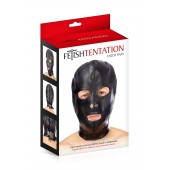 Маска-шлем с прорезями для глаз и рта - Fetish Tentation - купить с доставкой в Брянске