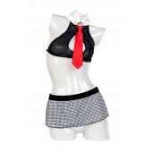 Надувная секс-кукла с реалистичной головой в костюме учительницы - ToyFa - в Брянске купить с доставкой Надувная секс-кукла с реалистичной головой в костюме учительницы - ToyFa - в Брянске купить с доставкой