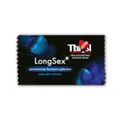 Пролонгирующий крем LongSex в одноразовой упаковке - 1,5 гр. - Биоритм - купить с доставкой в Брянске