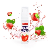 Гель-смазка Tutti-frutti с земляничным вкусом - 30 гр. - Биоритм - купить с доставкой в Брянске