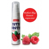 Гель-смазка Tutti-frutti с малиновым вкусом - 30 гр. - Биоритм - купить с доставкой в Брянске