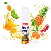 Гель-смазка Tutti-frutti со вкусом тропических фруктов - 30 гр. - Биоритм - купить с доставкой в Брянске