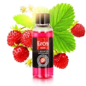 Массажное масло Eros fantasy с ароматом земляники - 50 мл. - Биоритм - купить с доставкой в Брянске