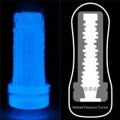 Светящийся в темноте мастурбатор Lumino Play Masturbator Ribbed - Lovetoy - в Брянске купить с доставкой