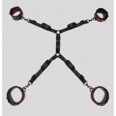 Изысканный набор фиксаций на кровати Reversible Under Mattress Restraint Set - Fifty Shades of Grey - купить с доставкой в Брянске