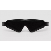 Двусторонняя красно-черная маска на глаза Reversible Faux Leather Blindfold - Fifty Shades of Grey - купить с доставкой в Брянске