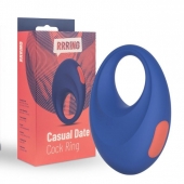 Синее эрекционное кольцо RRRING Casual Date Cock Ring - FeelzToys - в Брянске купить с доставкой