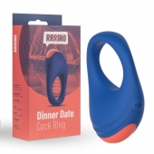 Синее эрекционное кольцо RRRING Dinner Date Cock Ring - FeelzToys - в Брянске купить с доставкой