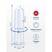 Презервативы MY.SIZE размер 60 - 3 шт. - My.Size - купить с доставкой в Брянске