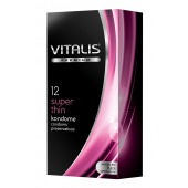 Ультратонкие презервативы VITALIS PREMIUM super thin - 12 шт. - Vitalis - купить с доставкой в Брянске