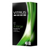 Презервативы увеличенного размера VITALIS PREMIUM x-large - 12 шт. - Vitalis - купить с доставкой в Брянске