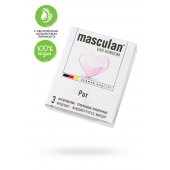 Супертонкие презервативы Masculan Pur - 3 шт. - Masculan - купить с доставкой в Брянске