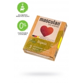 Экологически чистые презервативы Masculan Organic - 3 шт. - Masculan - купить с доставкой в Брянске
