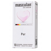 Супертонкие презервативы Masculan Pur - 10 шт. - Masculan - купить с доставкой в Брянске