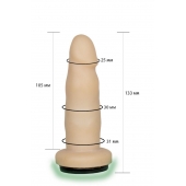 Телесная насадка Harness - 13,3 см. - LOVETOY (А-Полимер) - купить с доставкой в Брянске