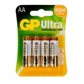 Батарейки алкалиновые GP Ultra Alkaline AA/LR6 - 4 шт. - Элементы питания - купить с доставкой в Брянске