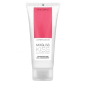 Смазка на водной основе Mixgliss Kiss с ароматом земляники - 70 мл. - Mixgliss - купить с доставкой в Брянске