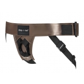 Бронзовый пояс для насадок Curious Harness - Strap-on-me - купить с доставкой в Брянске