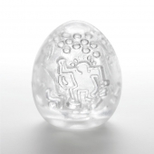 Мастурбатор-яйцо Keith Haring EGG DANCE - Tenga - в Брянске купить с доставкой