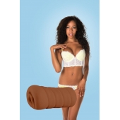 Коричневый мастурбатор-вагина BRIANNA - Dream Toys - в Брянске купить с доставкой