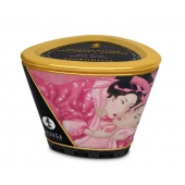 Массажная свеча Rose Petals с ароматом розы - 170 мл. - Shunga - купить с доставкой в Брянске