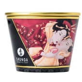 Массажная  свеча Sparkling Strawberry Wine с ароматом клубничного вина - 170 мл. - Shunga - купить с доставкой в Брянске