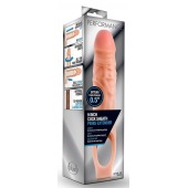 Телесная насадка на пенис 9 Inch Cock Sheath Extender - 22,2 см. - Blush Novelties - в Брянске купить с доставкой