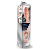 Телесная насадка на пенис 10 Inch Cock Sheath Extender - 25 см. - Blush Novelties - в Брянске купить с доставкой