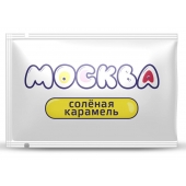 Универсальная смазка с ароматом солёной карамели  Москва Вкусная  - 10 мл. - Москва - купить с доставкой в Брянске
