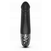 Черный вибратор с электростимуляцией Real Deal Neal - 16,5 см. - MyStim - купить с доставкой в Брянске