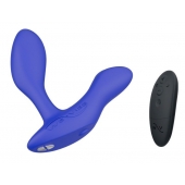 Синий анальный вибратор We-Vibe Vector+ - We-vibe - в Брянске купить с доставкой
