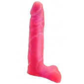 Розовая насадка-фаллос для трусиков Harness - 16,5 см. - LOVETOY (А-Полимер) - купить с доставкой в Брянске